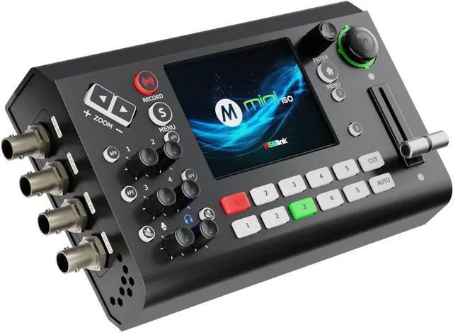 Main image of mini-ISO Video Mixer Switcher, 10 Channel All-in-One Compact SDI and HDMI Live Stream with PTZ Camera Control, NDI HX Supported,Professional Streaming for by DT