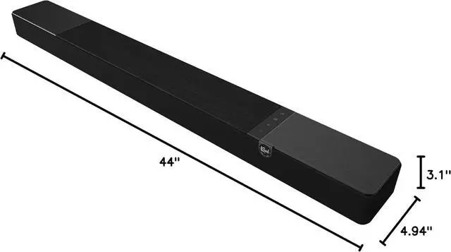 Alt view image 3 of 7 - Flexus CORE 200 3.1.2 Channel Powered by Onkyo Bluetooth Sound Bar with Dolby Atmos and Custom Tuned Bass - Black by DT