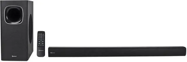 Main image of ROCKBAR 40 Inch 400W Soundbar with Wireless 6.5" Subwoofer, Bluetooth, HDMI ARC, Optical, USB, DSP Modes, Deep Bass, for Home Theater and Music by DT