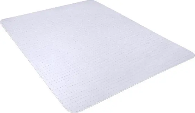 Main image of Office Chair Mat for Carpeted Floors, 60" X 48" Transparent Desk Low Pile Carpets, Plastic Floor on Carpet Work, Home, Gaming, Easy Glide (Rectangle) by DT