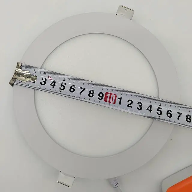 Alt view image 3 of 7 - 6 Inch 12Watt Ultra-Thin Round LED Recessed Panel Light Lamp with Driver, 100 Watt Incandescent Equivalent, 6000K~6500K Cool White, Home, Office, Commercial Lighting Pack of 10 by DT