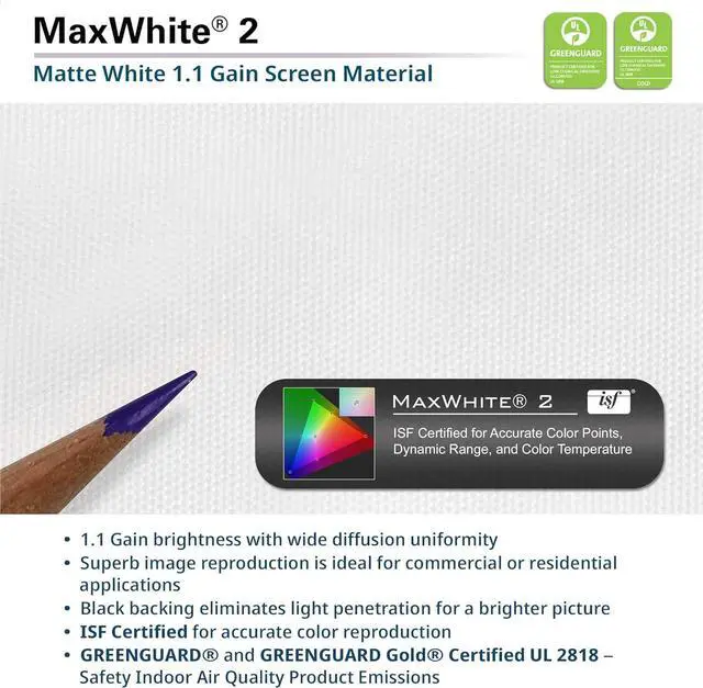 Alt view image 3 of 7 - 84" Spectrum Electric Motorized Projector Screen with Multi Aspect Ratio Function Diag 16:9 to 80-inch 2.35:1, Home Theater 8K/4K Ultra HD Ready Projection by DT