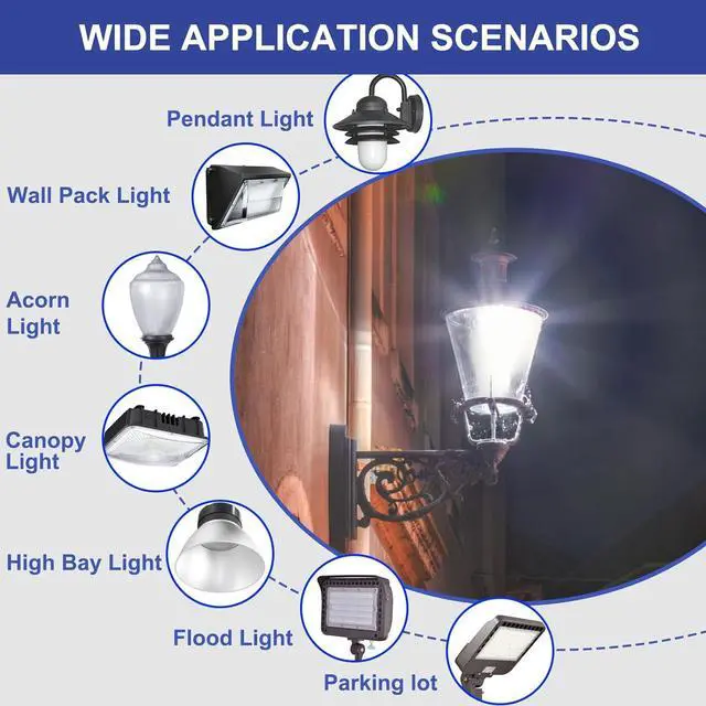 Alt view image 6 of 7 - 100W LED Corn Bulb 2 Pack, 12000 Lumens Super Bright Light, 5000K Daylight White LED Corn Light Bulb, E26/E39 Mogul Base LED Bulb for Outdoor Indoor Garage Warehouse Factory Workshop