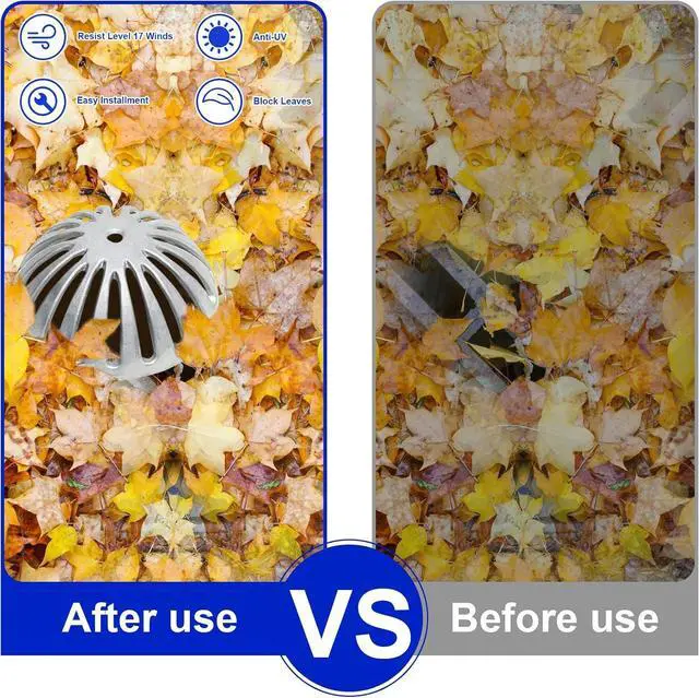 Alt view image 6 of 7 - 3 Pack Floor Sink Strainer Floor Drain Strainer Heavy Duty Aluminum Dome Sink Drain Strainer Floor Drain Cover for Kitchen, Bar, Outdoor Garden or Bath 5-1/4" Diameter x 2-1/4"H