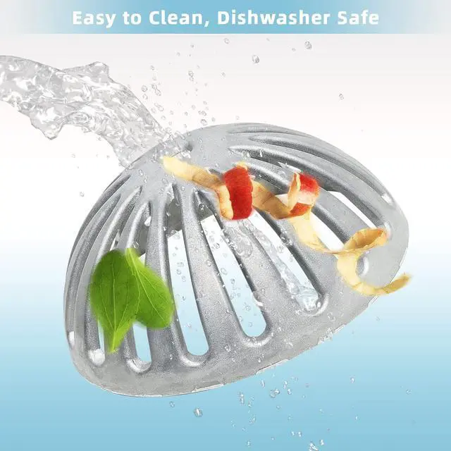 Alt view image 4 of 7 - 3 Pack Floor Sink Strainer Floor Drain Strainer Heavy Duty Aluminum Dome Sink Drain Strainer Floor Drain Cover for Kitchen, Bar, Outdoor Garden or Bath 5-1/4" Diameter x 2-1/4"H