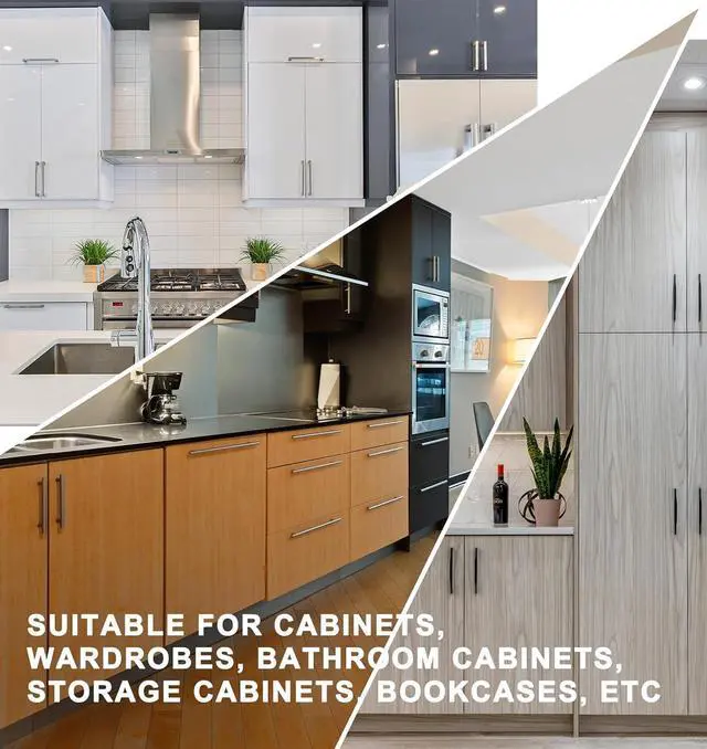Alt view image 5 of 6 - 3/4 Inch Overlay Soft Close Cabinet Hinges, 50 Pack Slow Soft Close Hinges for Kitchen Cabinets Satin Nickel Hidden Self Closing Kitchen Cabinet Hinges for Cupboard