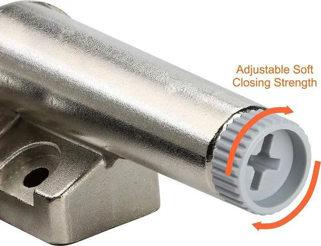 Alt view image 7 of 7 - 25 Pack  Hardware Soft Close for Cabinet Doors/Metal Soft Close Adapter/Damper/Hardware/Zinc/Hinge/European Made! SCD101