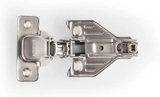 Alt view image 2 of 7 - 50-Pack, Full Overlay Cabinet Door Hinges,105 Degree Adjustable Concealed Kitchen Cabinet Hinges Soft Close for Face Frame Cabinet, with Screws - Durable and Easy Installation