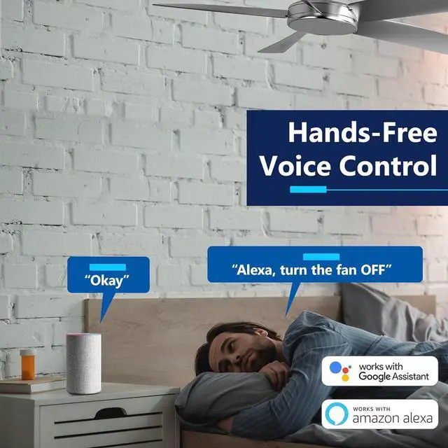 Alt view image 4 of 7 - Smart Fan Switch, Wi-Fi 4-Speed Fan Control Switch, Single Pole Only, 2.4GHz WiFi Remote Control Ceiling Fan Switch, Neutral Wire Required, 120V, 1.5A Motor, LED Indicator Speed, White