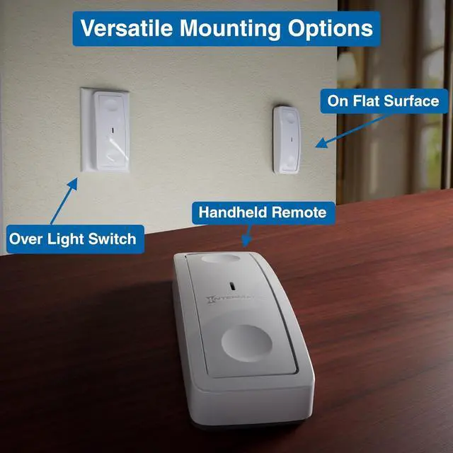 Alt view image 6 of 7 - ABRA Bluetooth® Surface Switch with Smart Plug/Gateway - Convenient All-in-One Package, Easy Wire-Free Installation & App-Free Operation, Control ABRA Smart Lighting, Requires 2.4 GHz Wi-Fi