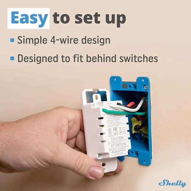 Alt view image 3 of 7 - Plus Wall Dimmer UL | WiFi Smart Wall Dimmer Switch | Home Automation | Bluetooth Gateway | Compatible with Alexa, Home Assistant & Google | No Hub Required | Dimmable Lights (2 Pack)