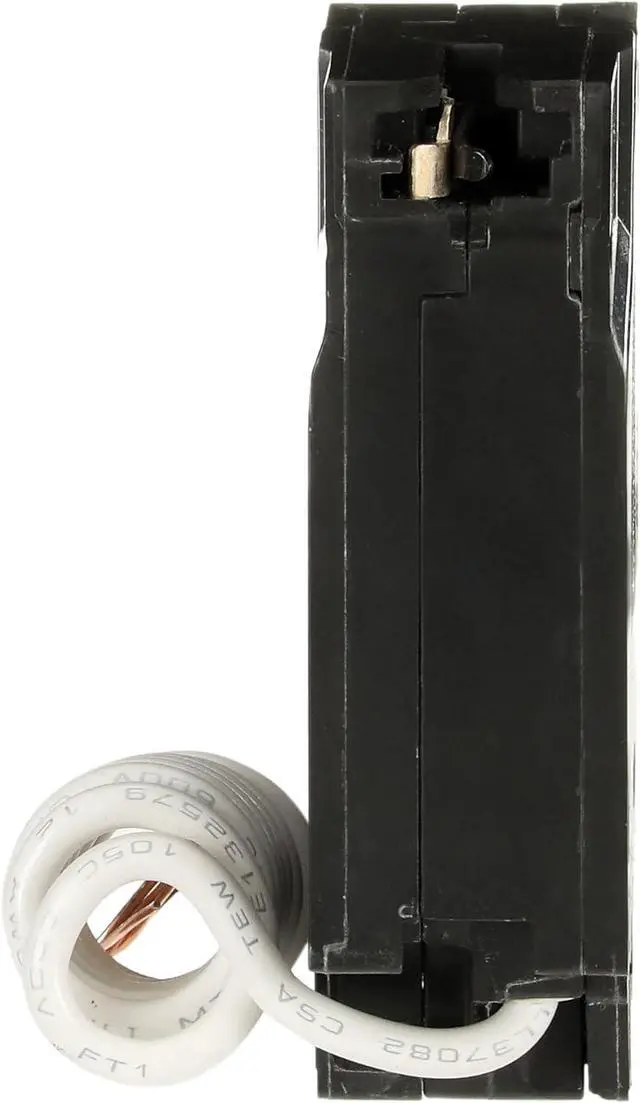 Alt view image 3 of 3 - Q-Line® THQL1120DFP 20A Dual Function AFCI/GFCI Circuit Breaker  20 Amp Single Pole 120 VAC Breaker  Arc Fault Circuit Interrupter & Ground Fault Circuit Interrupter  Plug-in Mount Type