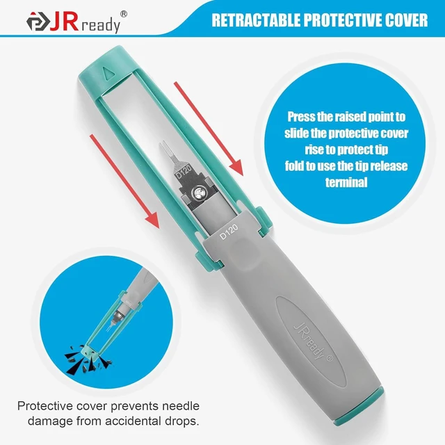 Alt view image 7 of 7 - JRready ST6531 1310Pcs Pin Extractor Removal Tool Pins Terminals Connector Kit Male Female Crimp Contact Standard Molex MLX/093/062/Micro-Fit/Mini-Fit Jr. Superseal 1.5 Deutsch