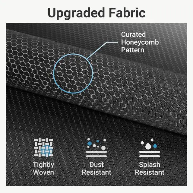 Alt view image 5 of 7 - R3C Plus Garment Rack - Rolling Clothes Rack with Locking Wheels, Heavy Duty Portable Closet with Adjustable Shelves & Side Hooks, Black