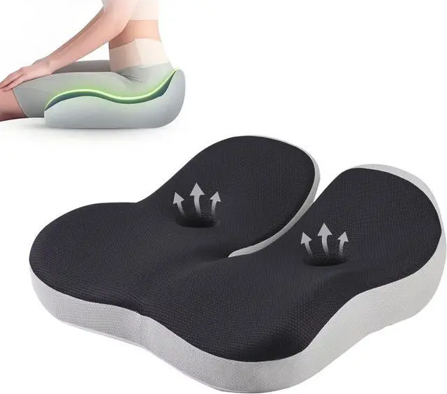 Main image of Seat Cushion,Office Chair Memory Cushion, Ergonomic Design, Relieve Sciatica and Long-Term Sitting Pain, Suitable for desks, Car Seats, Games, Wheelchairs