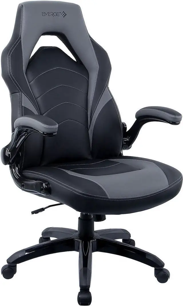 Main image of Emerge Vortex Bonded Leather Ergonomic Gaming Chair with Lumbar Support, High Back and Adjustable Tilt Lock