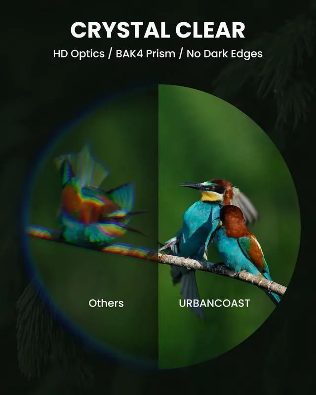 Alt view image 2 of 6 - 15X54 Monocular Telescope for Adults High Powered  Waterproof, BAK4 Prism, FMC Lens, Compact Spotting Scope for Bird Watching, Hunting Gear, Hiking Accessories, Travel & Camping Gifts