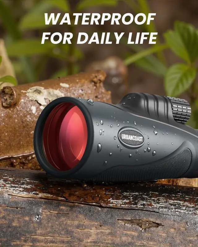 Alt view image 5 of 6 - 15X54 Monocular Telescope for Adults High Powered  Waterproof, BAK4 Prism, FMC Lens, Compact Spotting Scope for Bird Watching, Hunting Gear, Hiking Accessories, Travel & Camping Gifts