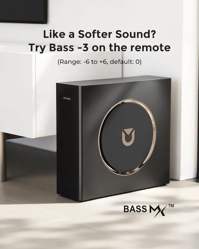 Alt view image 6 of 7 - 5.1.2ch Sound Bar with Dolby Atmos, Surround Sound System for TV with 2 Surround Speakers, Sound Bar for Smart TV, Soundbar with Subwoofer for Home Theater, BT 5.4, HDMI eARC, Skywave F40