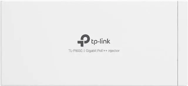 Alt view image 2 of 5 - TL-PI60G 802.3bt/at/af Gigabit PoE Injector | Non-PoE to PoE Adapter | Supplies up to 60W (PoE++) | Plug & Play | Desktop/Wall-Mount | Distance Up to 328 ft. | UL Certified