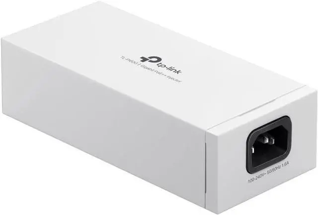Alt view image 3 of 5 - TL-PI60G 802.3bt/at/af Gigabit PoE Injector | Non-PoE to PoE Adapter | Supplies up to 60W (PoE++) | Plug & Play | Desktop/Wall-Mount | Distance Up to 328 ft. | UL Certified
