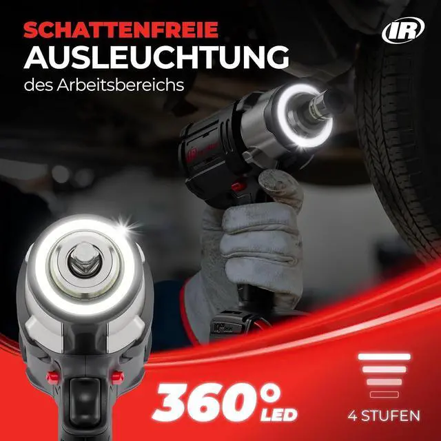 Alt view image 5 of 6 - Model W7172 3/4" 20V Cordless Impact Wrench, 1500 ft-lb Torque, Friction Ring and Thru-hole Retainer, Pistol, Bare Tool