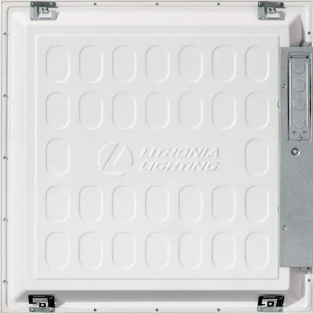 Alt view image 6 of 7 - CPX 2x2 LED Flat Panel Light, 2 Ft. x 2 Ft. LED Light Panel, Ceiling Lighting Fixture, 2500/3200/4000 Adjustable Lumens, 3500K/4000K/5000K Switchable CCT, Smooth Satin Lens, White