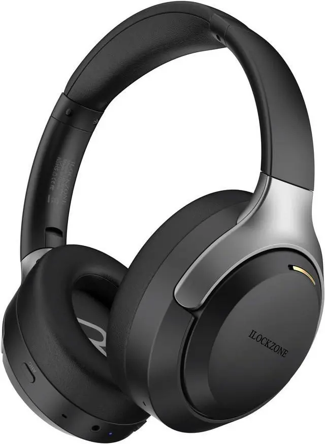 Main image of LC30Pro Hybrid Active Noise Cancelling Headphones, 100H Playtime Bluetooth V5.4, HiFi Audio with 3 EQ Modes, Low Latency & Foldable Design for School/Work/Travel/TV