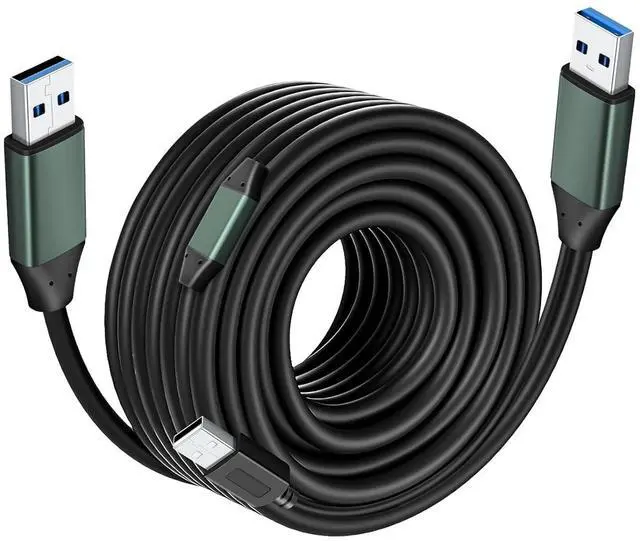 Main image of 50Ft USB 3.0 Cable Male to Type A for Data Transfer,Hard Drive Enclosures,Laptop Cooler,DVD Player,USB Hub