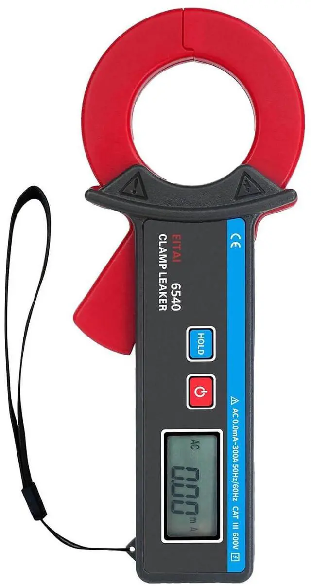 Main image of 6540 High Accuracy Leakage Low Current Clamp Meter, 10uA Resolution, 0.00mA-300A, 1.6inch/40mm, Manufacturer Direct Sales, High Precision Amp Clamp Meter, High Accuracy