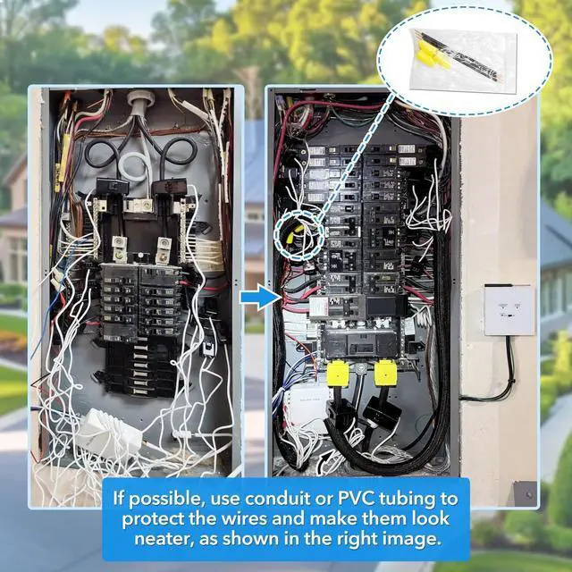 Alt view image 2 of 7 - Smart Home Energy Monitor, Measure Power Usage in Real-Time, History with App (2 200A Circuit Level Sensors) - Compatible with Home Assistant