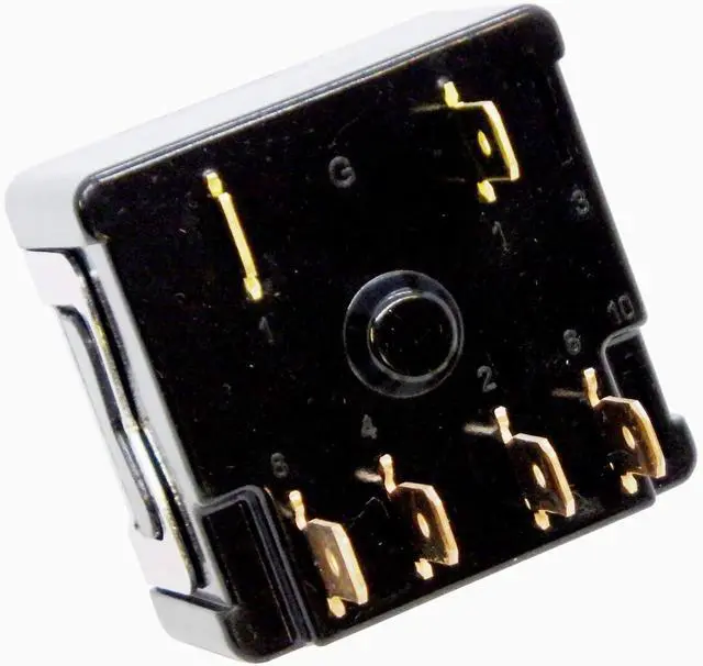 Alt view image 2 of 6 - 8-Position Battery Charger Switch Kit Replaces Associated Eqpt 611187 by