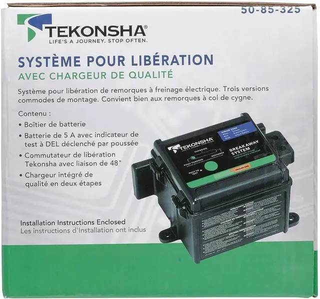 Alt view image 5 of 6 - 50-85-325 Shur-Set III Breakaway System with LED Test Meter, Battery, Switch and Charger