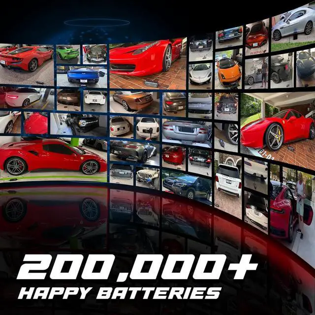 Alt view image 5 of 7 - JMR Battery Charger for Chevrolet Corvette Camaro Silverado Traverse Colorado Equinox Blazer Malibu Trax Spark All Models Trickle Charger Conditioner Maintainer (No Lithium Mode)