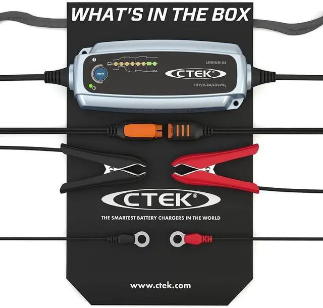 Alt view image 2 of 7 - 56-926 Lithium US | Fully Automatic Lithium Ion Phosphate LiFePO4 Battery Charger | 5.0Ah - 60Ah | Maintenance Charging up to 120Ah