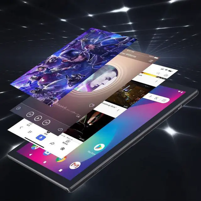 Alt view image 5 of 7 - Tablet 64GB 10 Inch Tablet, Android Tablets, 6000mAh Battery Quad Core HD Touch Screen Tableta Computer, with WiFi BT Google Play Android Tabletas. Black.