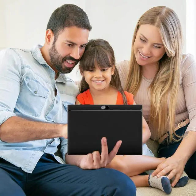 Alt view image 6 of 7 - Tablet 64GB 10 Inch Tablet, Android Tablets, 6000mAh Battery Quad Core HD Touch Screen Tableta Computer, with WiFi BT Google Play Android Tabletas. Black.