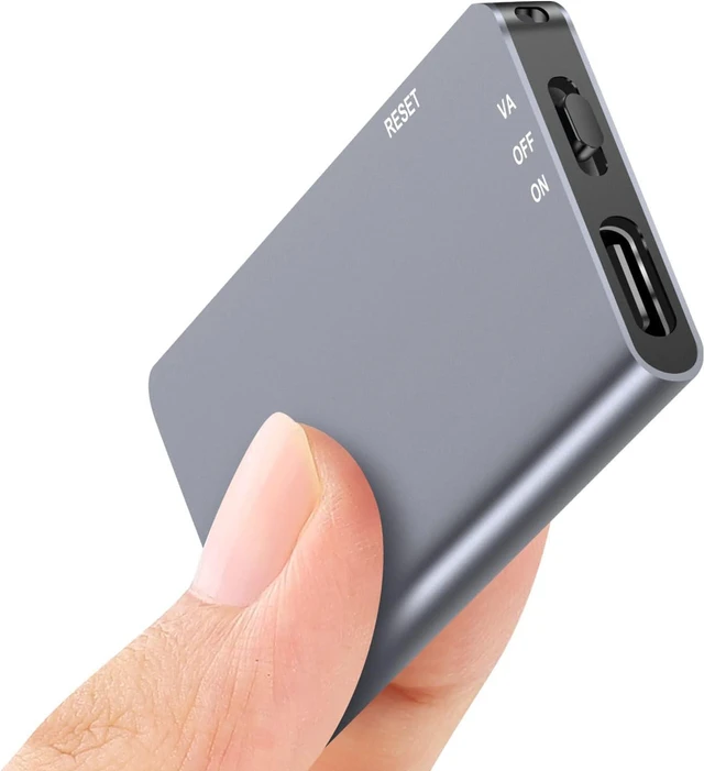 Main image of 64GB Magnetic Voice Activated Recorder - 40 Hours Continuous Recording Device with AI-Intelligent Triple Noise Reduction - Portable Audio Recorder Device for Lectures Meetings Interviews