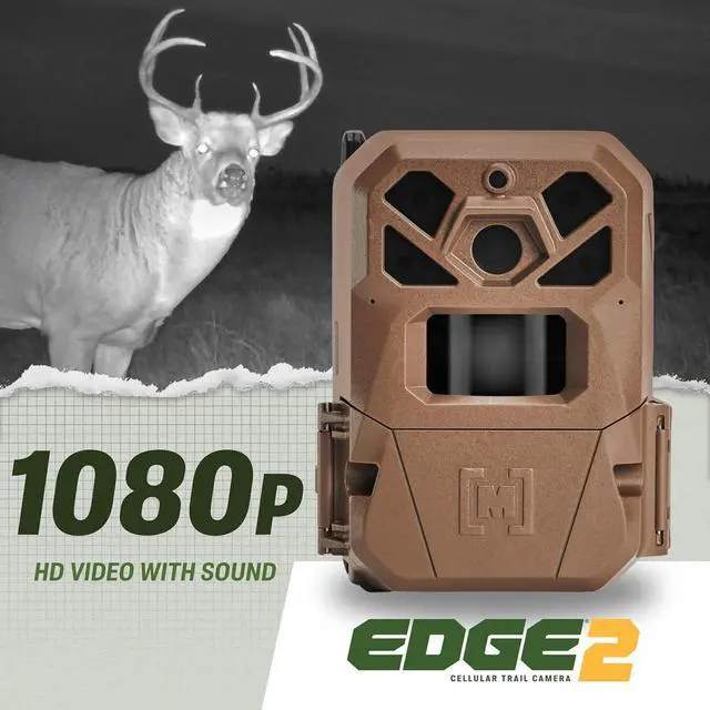 Alt view image 5 of 7 - Edge 2 Cellular Trail Camera - Auto Connect Nationwide 4G LTE - On Demand 36MP Photo - 1080P Video with HD Audio - 100 Ft Detection Range - Low Glow Flash