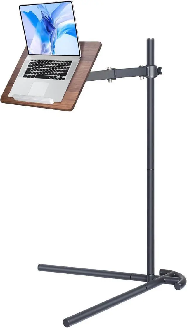 Main image of Laptop Stand for Couch, Height Adjustable Laptop Tray Tablet Book Stand for Reading in Bed, Compatible with Ipad Pro 12.9 Inch, Surface Laptop, Ipad Air, iPad mini,MacBook Pro/Air