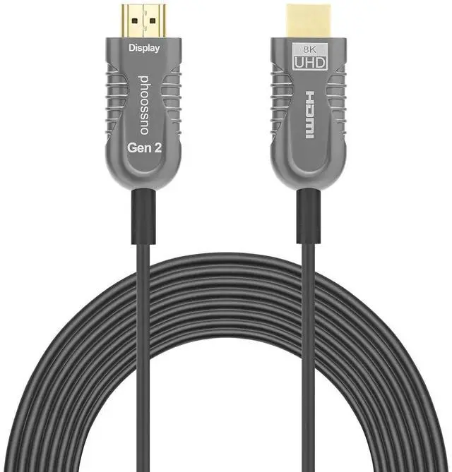 Main image of Certified 8K HDMI 2.1 Fiber Optical Cable,10K Ultra High Speed HDMI 33ft 48Gbps 4K 120Hz 8K 120Hz 10K 120Hz, eARC Dolby Vision Atmos HDR10 RTX 3080/3090 4090 PS5 Xbox Sony LG C9/B9