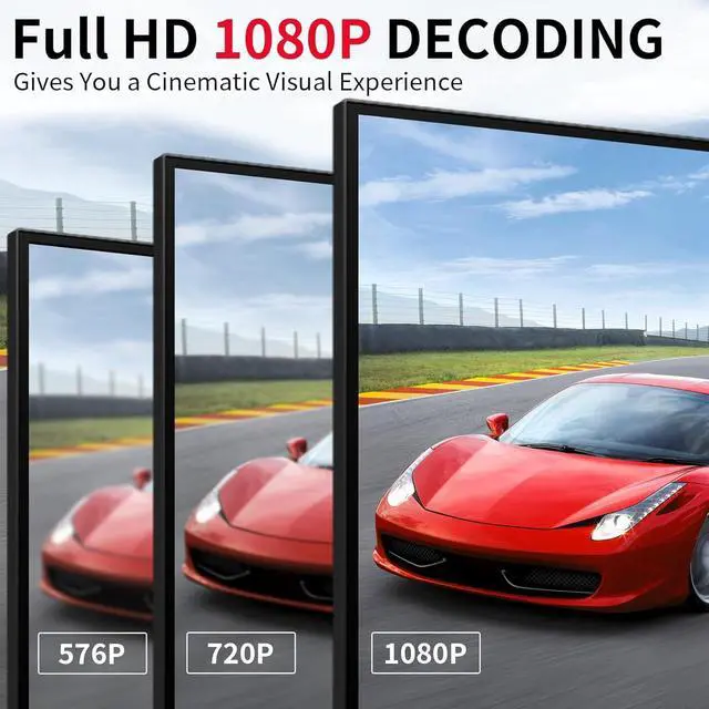 Alt view image 3 of 7 - Wireless HDMI Display Dongle Adapter - Portable 1080P 60Hz USB C Transmitter for TV Upgraded 2G/5G Mirroring Adapter Stream Video to Monitor Projector for Phone iOS Android Windows PC