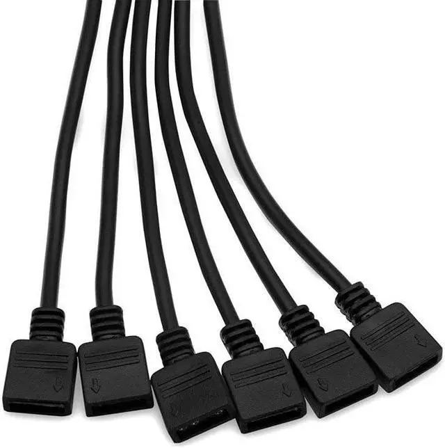 Alt view image 2 of 2 - EK-D-RGB 6-Way Splitter Cable