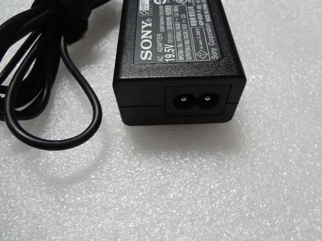 Alt view image 2 of 6 - Genuine 19.5V For Sony Vaio Laptop Charger AC Adapter VGP-AC19V48 ADP-65UH A 65W