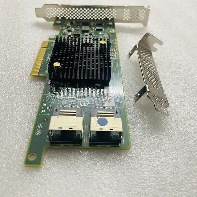 Alt view image 3 of 4 - HP H220 6Gbps SAS PCI-E 3.0 HBA LSI 9205-8i P15 IT Mode