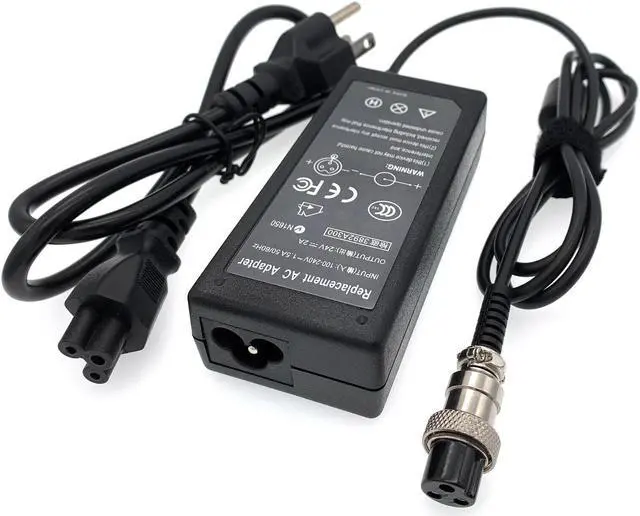Alt view image 6 of 6 - Electric Scooter Battery Charger for RAZOR E100 E200 E300 E125 E150 E500 24V 2A
