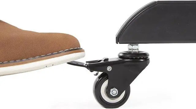 Alt view image 2 of 2 - Cruizer Premier Electric Mobile Podium Desk with Keyboard Tray | Sit or Stand Height Adjustable Portable Standing Desk with Wheels | Portable Podium with Programmable Control Pad (Black)