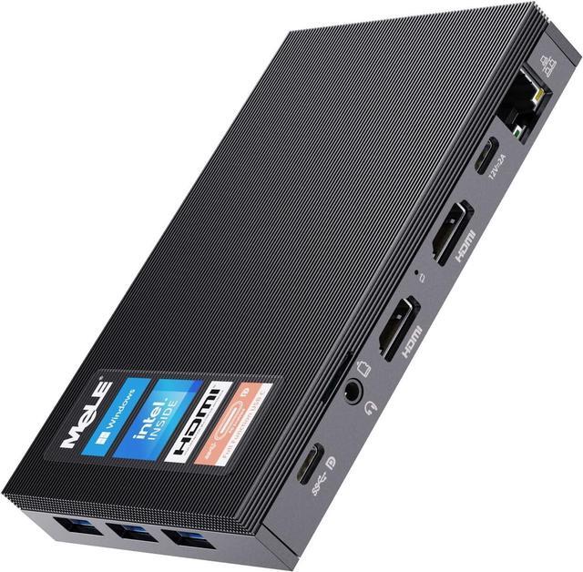 レビュー高評価アイテム特集｜ファッション通販 MeLE Quieter3C Fanless Mini PC Windows 11 Pro Celeron N5105 Windowsデスクトップ