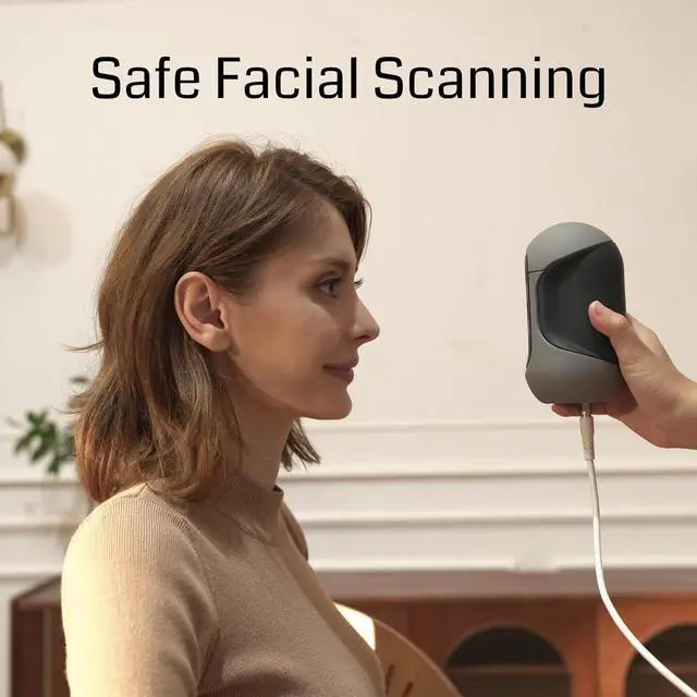 Alt view image 6 of 7 - 3DMakerpro Mole 3D Scanner for 3D Printing and Modeling, 0.05mm Accuracy 10 Fps Scan Speed, Turntable and Handheld Scan Modes for Face and Body Scanning, Compatible with Win10/MasOS, Premium Package