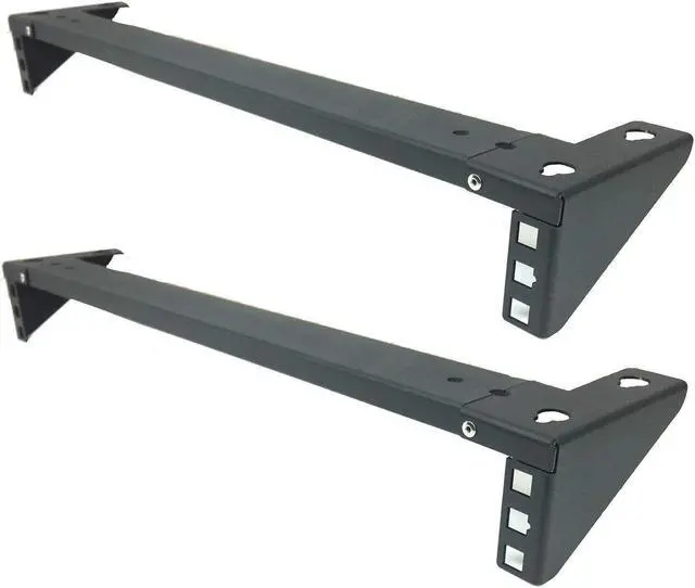 Main image of 2 Pack of 1U Foldable 19 inches Steel Vertical Rack Wall Mountable Server Rack